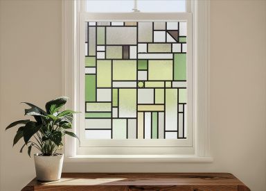 SXEG-3460-UG Oak Park Stained Glass